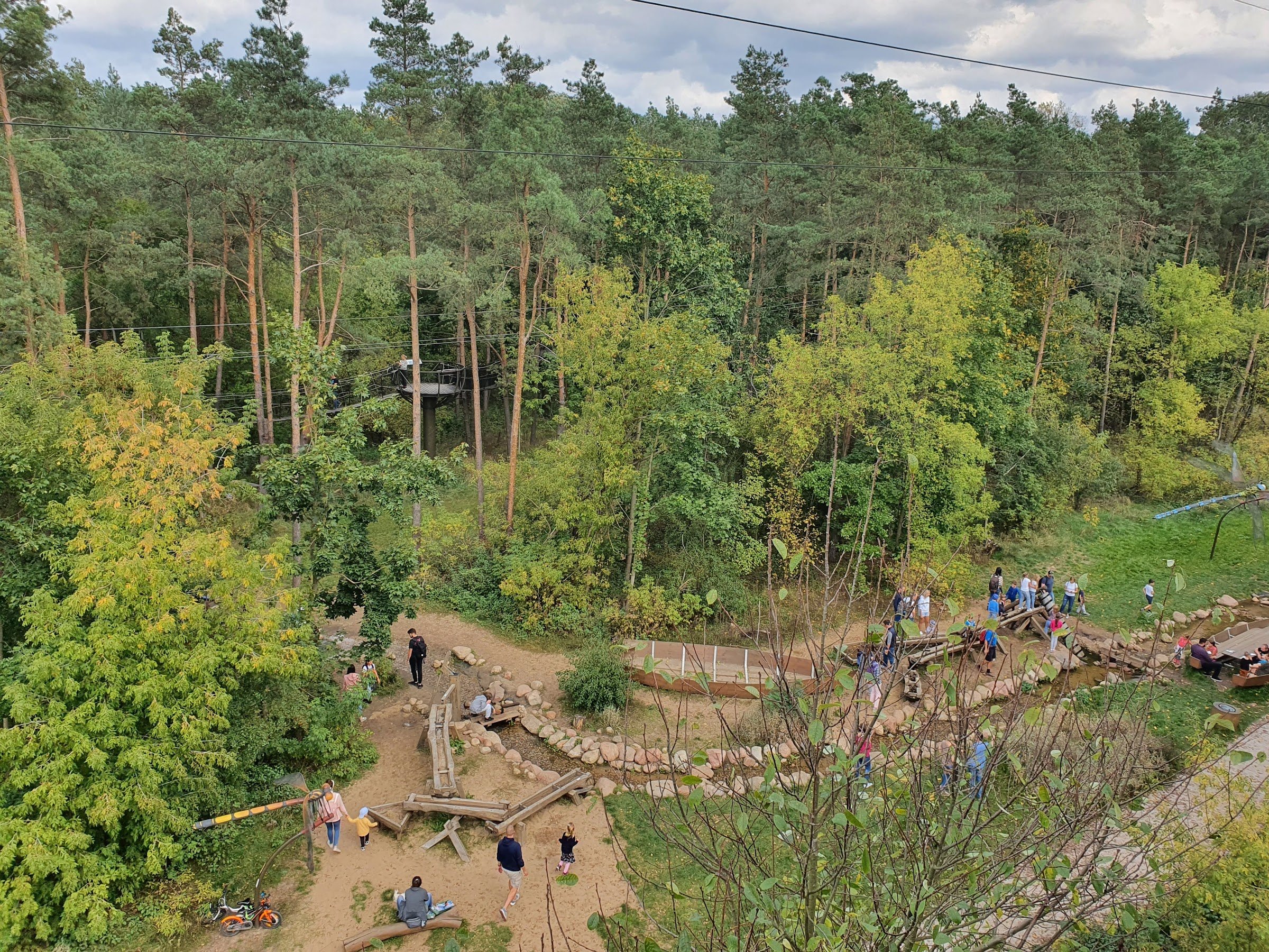 Treetops pathway (Ścieżka w koronach drzew, Dolina Wkry)